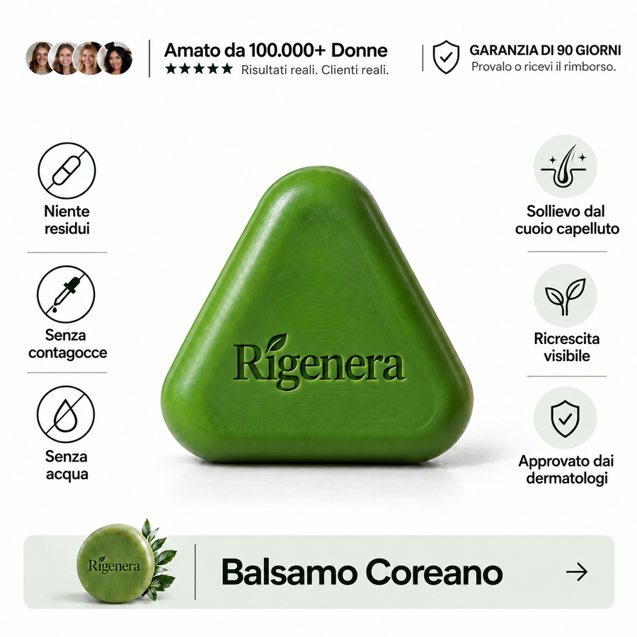 Rigenera — Shampoo Solido Rivitalizzante Coreano
