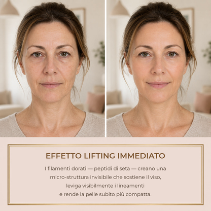 Effetto lifting immediato – prima e dopo